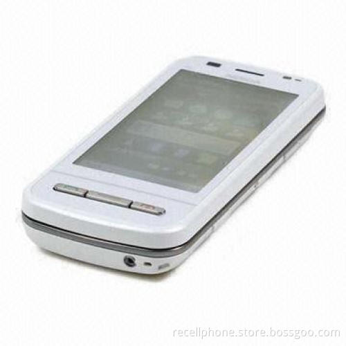 Refurbished Nokia C Series C6-00 3G Wi-Fi GPS 5MP Unlocked Cell Phone, Black/White